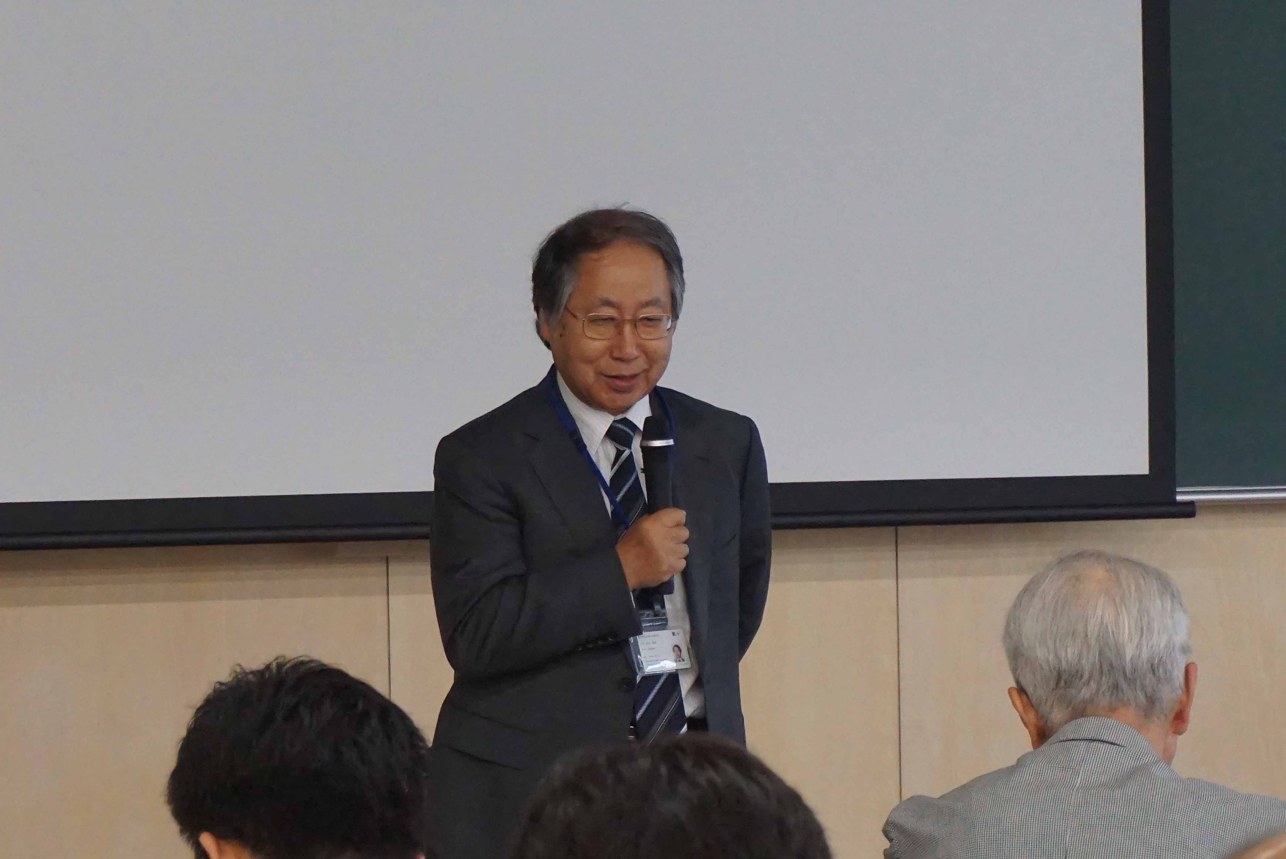 開講にあたっての挨拶:石川復興大学部会長