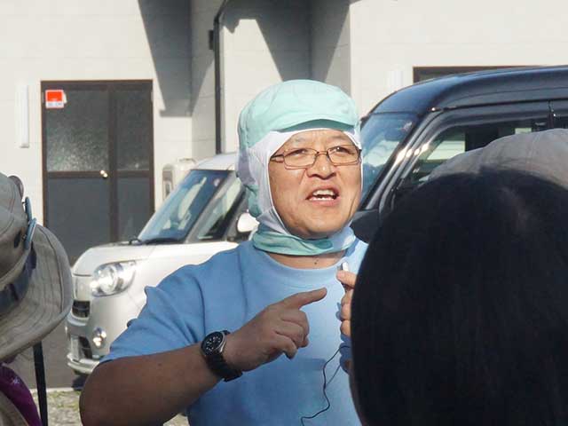 後藤氏による製法等の説明