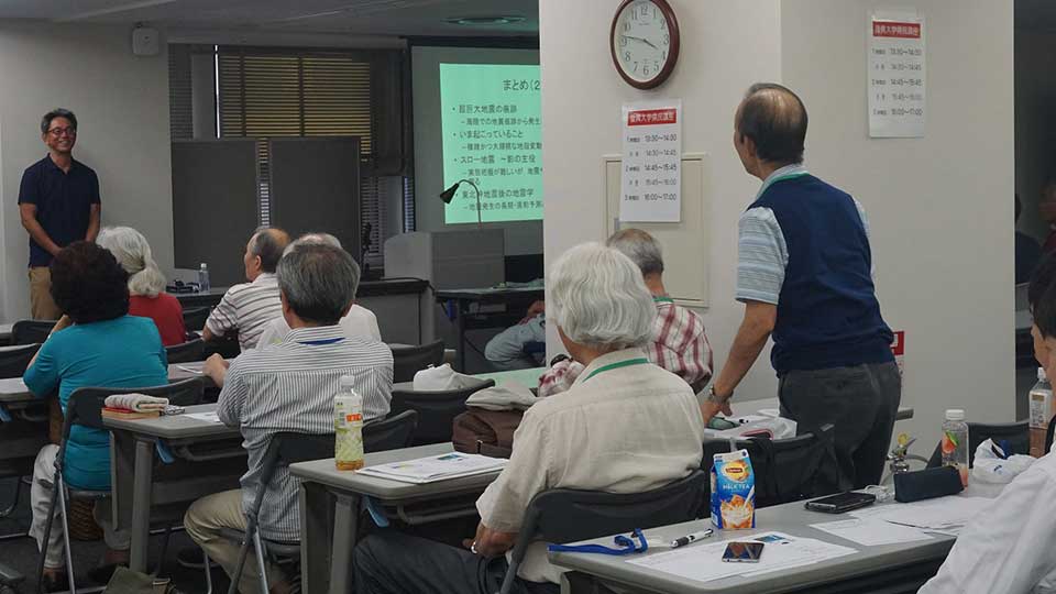 令和元年度 県民講座 講座18「復興の科学技術」